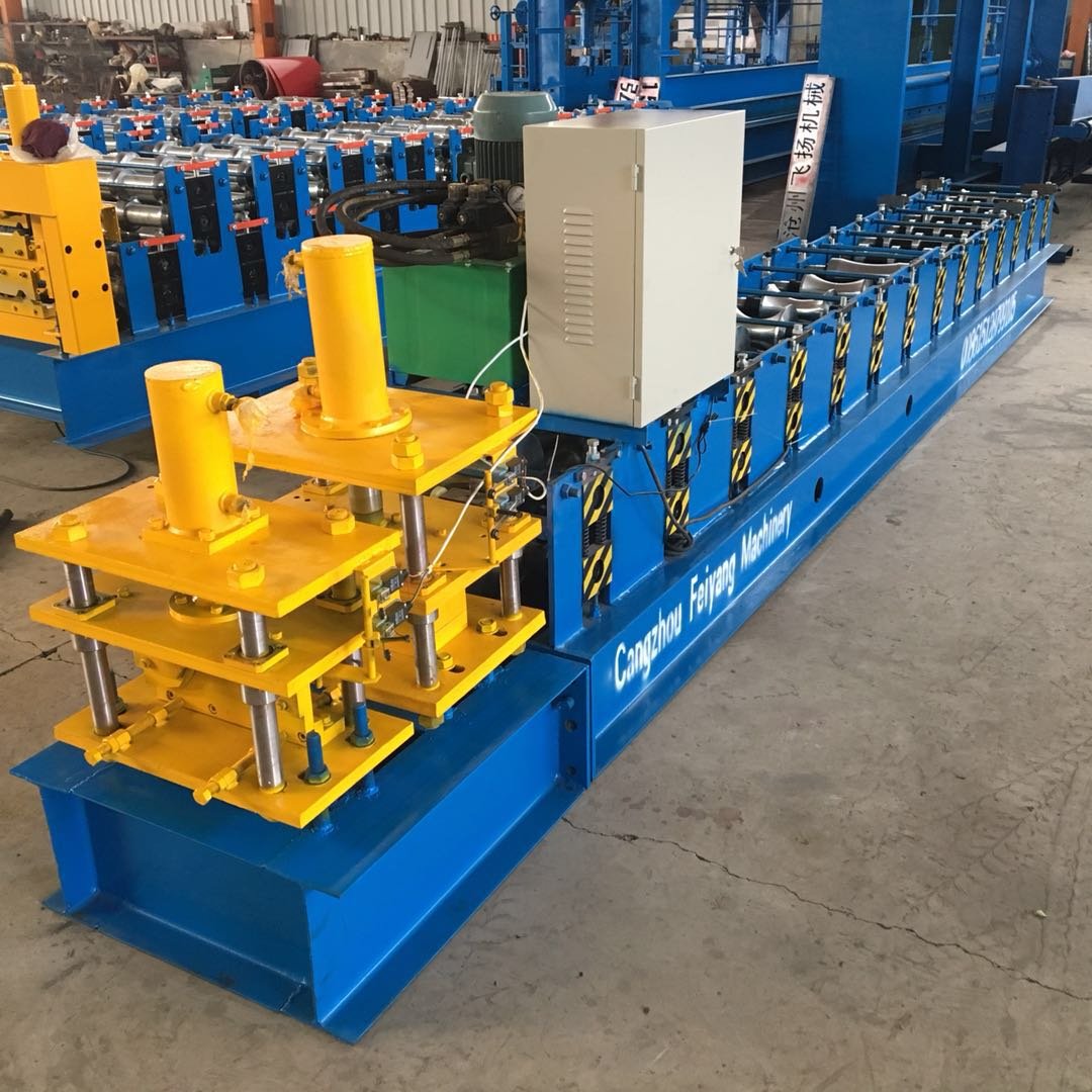 Popular ridge cap roll forming machine for roofing sheet