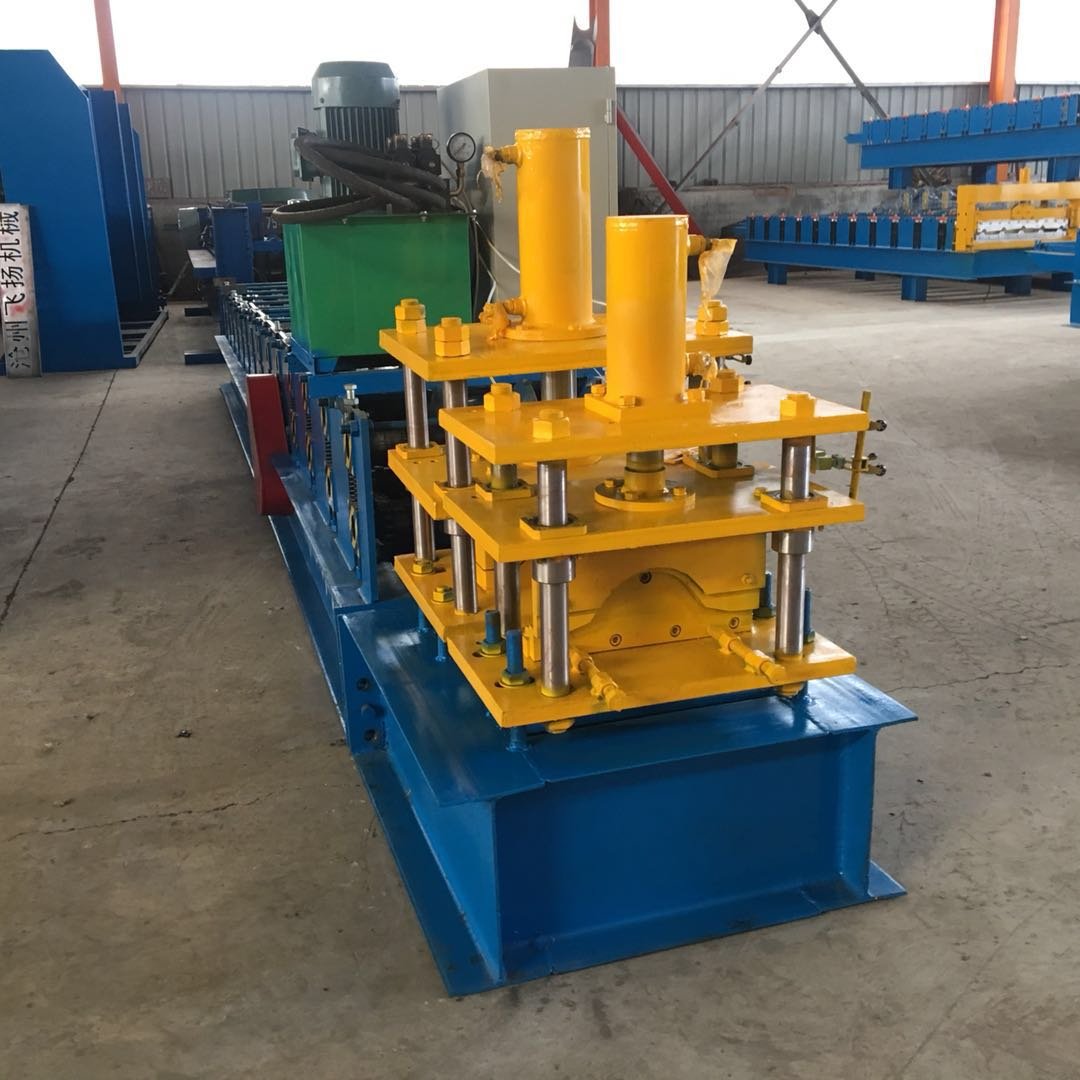 Galvanized steel gap roofing ridge capping tile machine