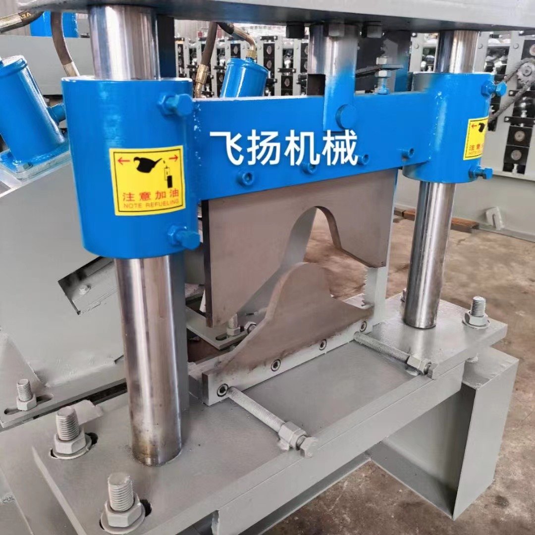 Angle ridge cap roll forming machine for roofing