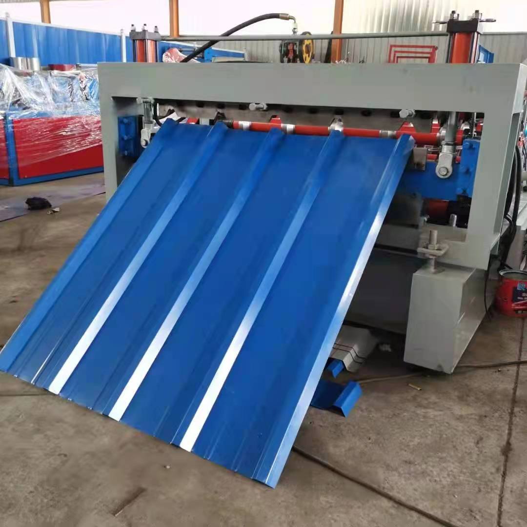 Hot sale 840/900 wall panel roof sheet double layer IBR roofing making machine