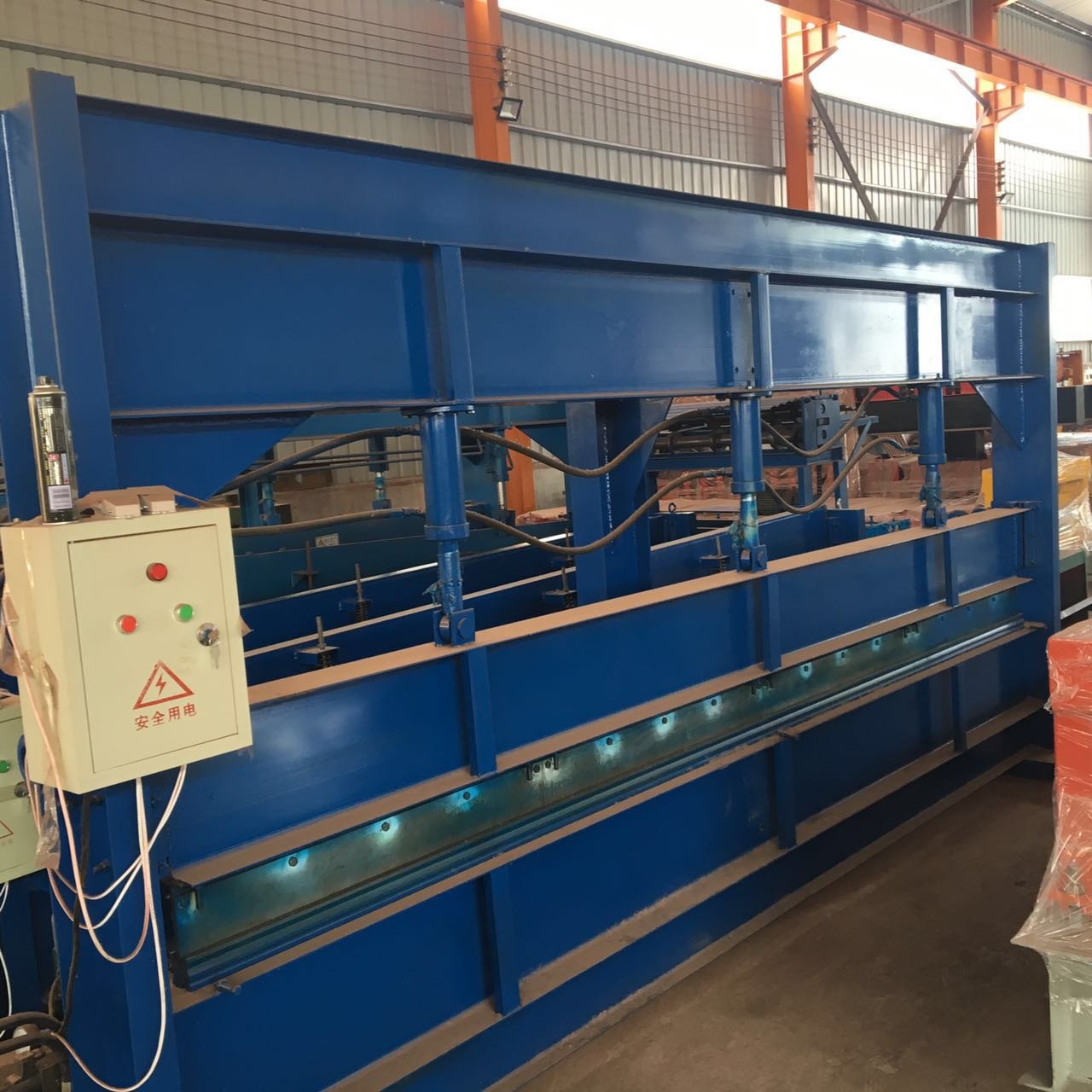 6m hydraulic steel sheet metal plate profile bending machine