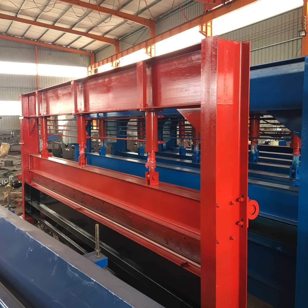 Length customize metal sheet hydraulic bending folding machine