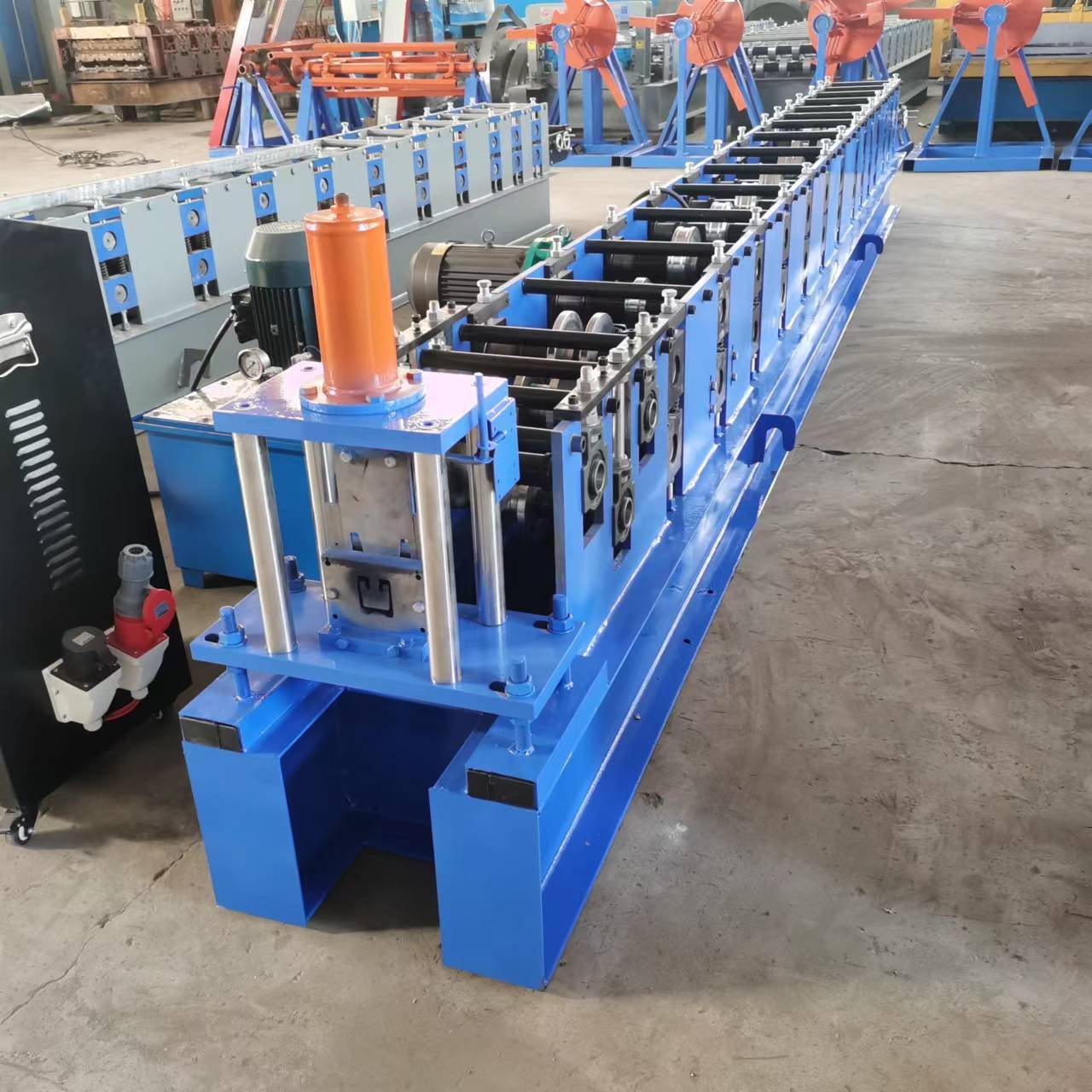 Full automatic roller shutter door related machine