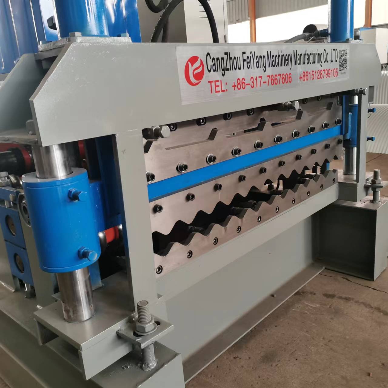 Full automatic roof tile sheet rolling forming machine double layer roof panel