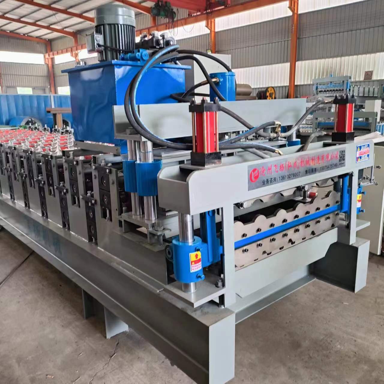 Popular glazed tile making machine