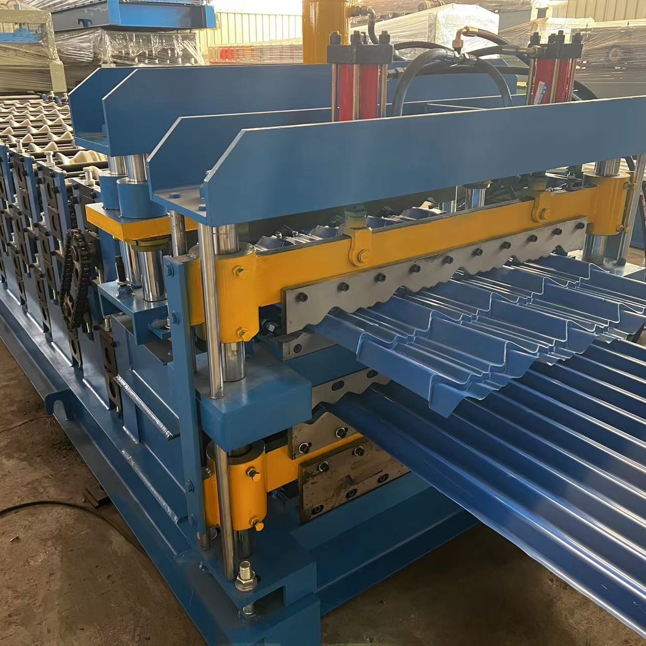 China corrugated roof sheeting machine for sale