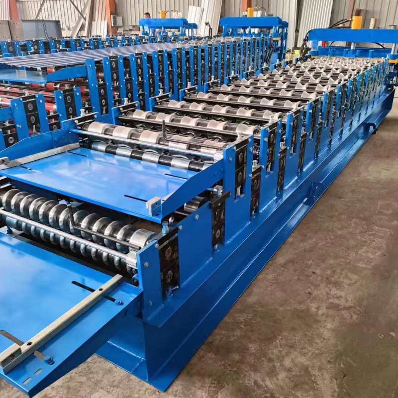 Automatic Glazed Tile Roll Forming Machine