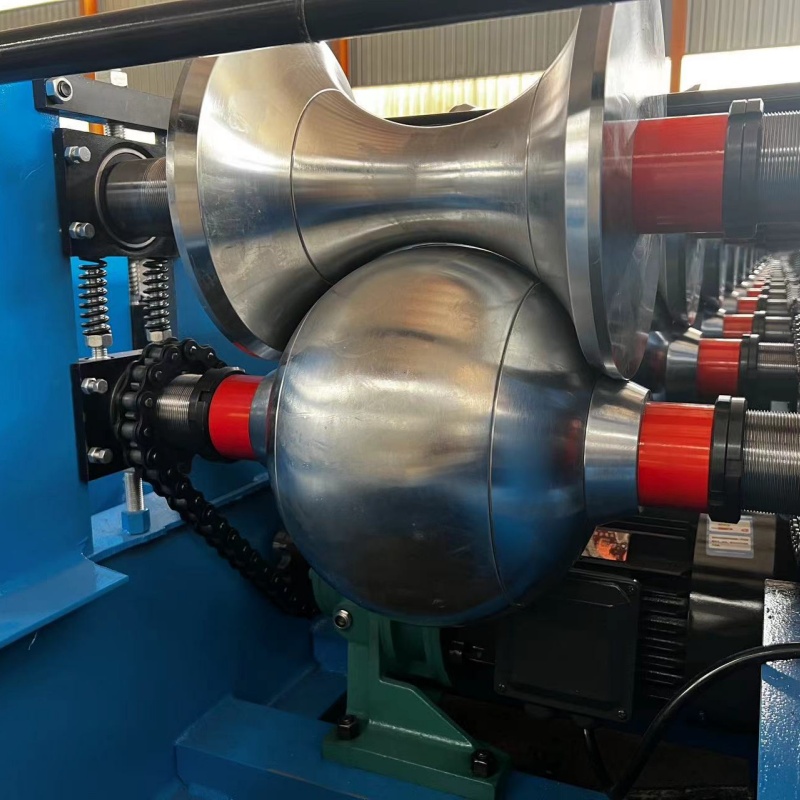Metal Ridge Cap Sheet Forming Machine