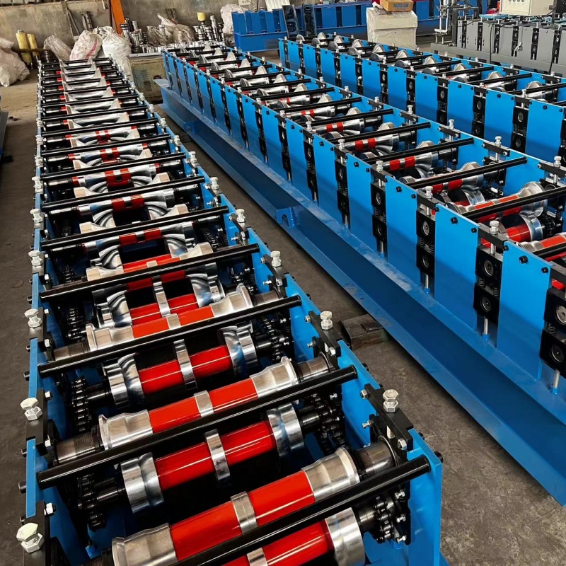 Metal Ridge Cap Sheet Forming Machine