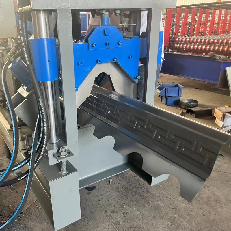 Metal Ridge Cap Sheet Forming Machine