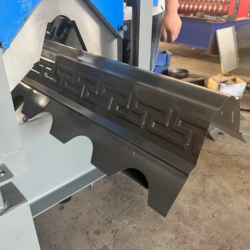 Metal Ridge Cap Sheet Forming Machine