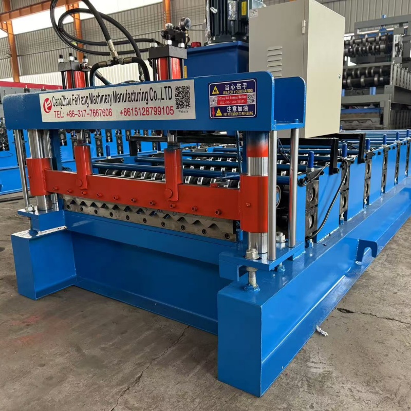 Automatic Corrugated Iron Roofing Sheet Roll Forming Machine