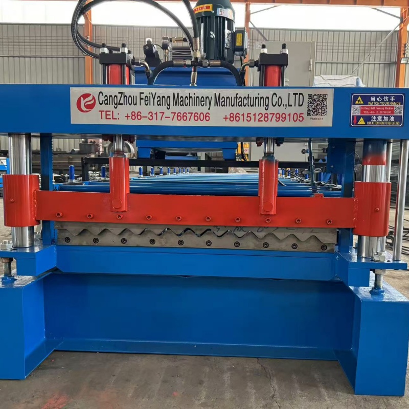 Automatic Corrugated Iron Roofing Sheet Roll Forming Machine