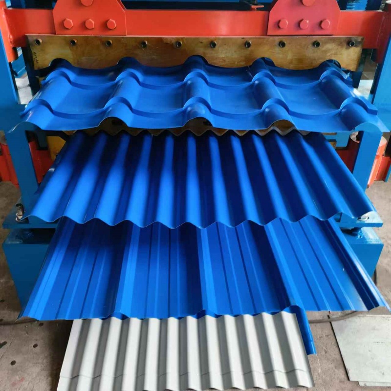 Automatic Glazed Tile Roll Forming Machine