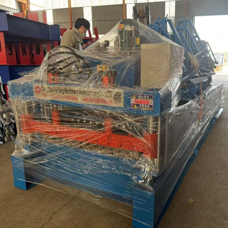 Automatic Corrugated Iron Roofing Sheet Roll Forming Machine