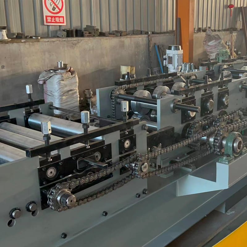 Purline channel roll forming machine